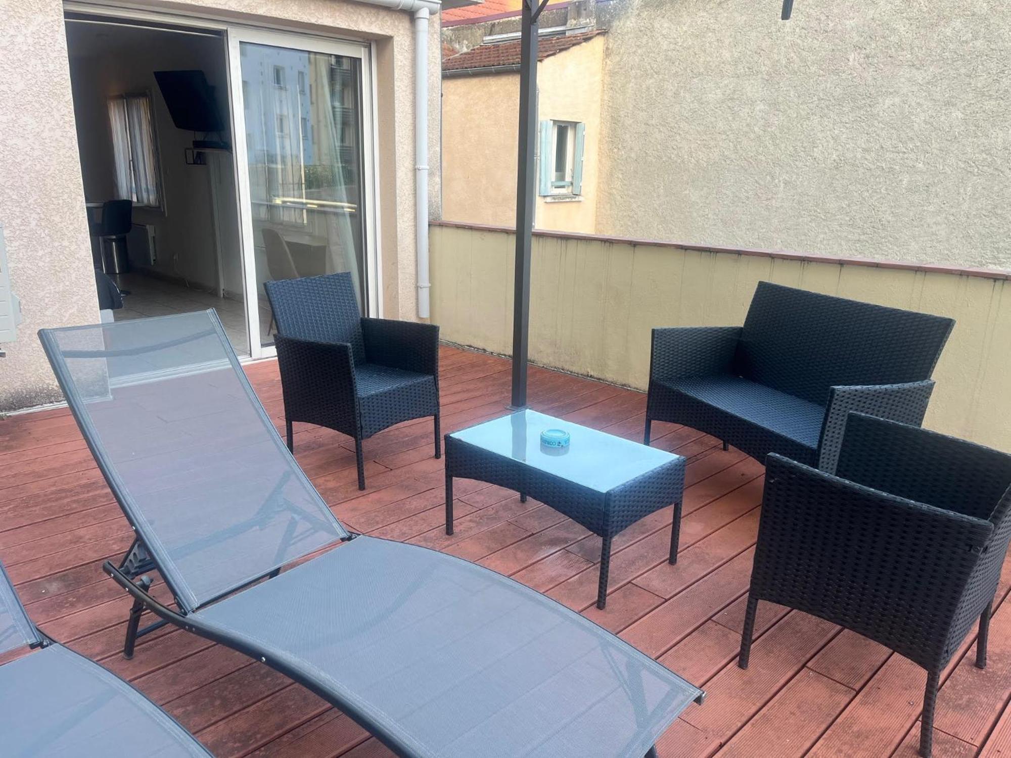 Studio Climatise Et Grande Terrasse Tarbes Centre 外观 照片